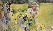 Sherry grape mining Joaquin Sorolla